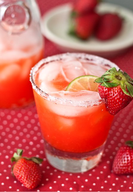Strawberry Margaritas Tide Thyme