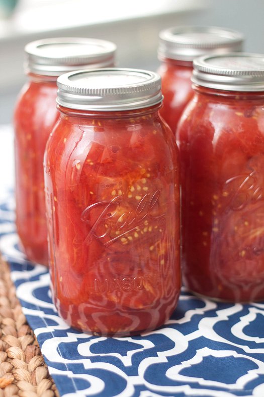 DIY Canned Tomatoes