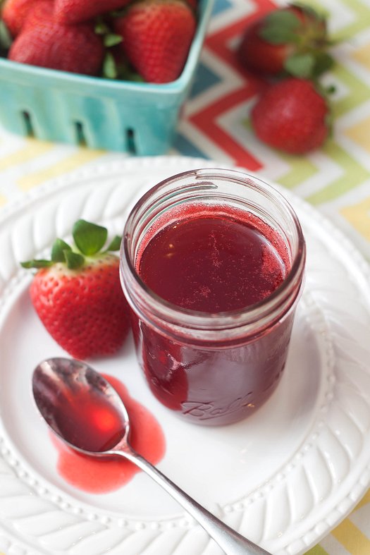 Homemade Strawberry Syrup