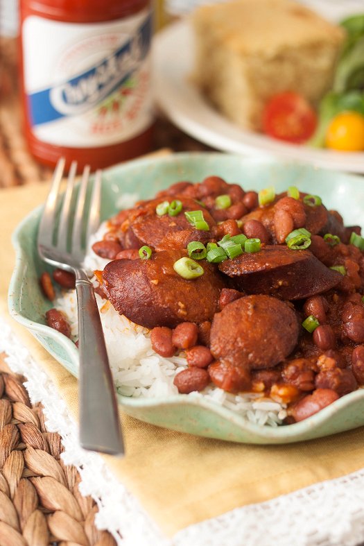 Red Beans & Rice (Slow Cooker)