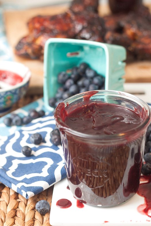 Blueberry-Chipotle Barbecue Sauce