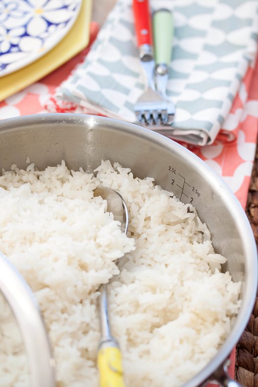 perfect white rice
